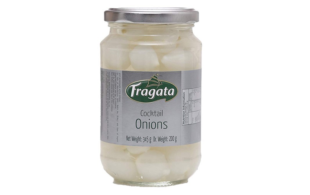 Fragata Cocktail Onions    Glass Jar  345 grams